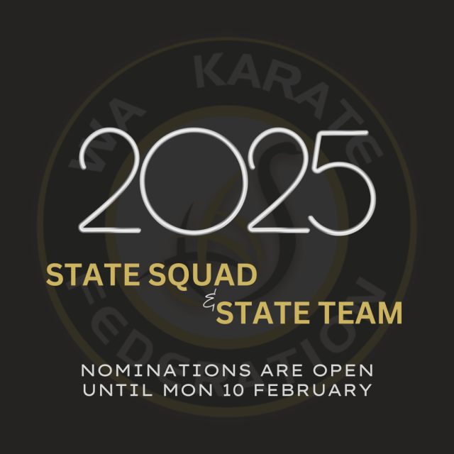 2025 State SQUAD Registrations & State TEAM Nominations OPEN