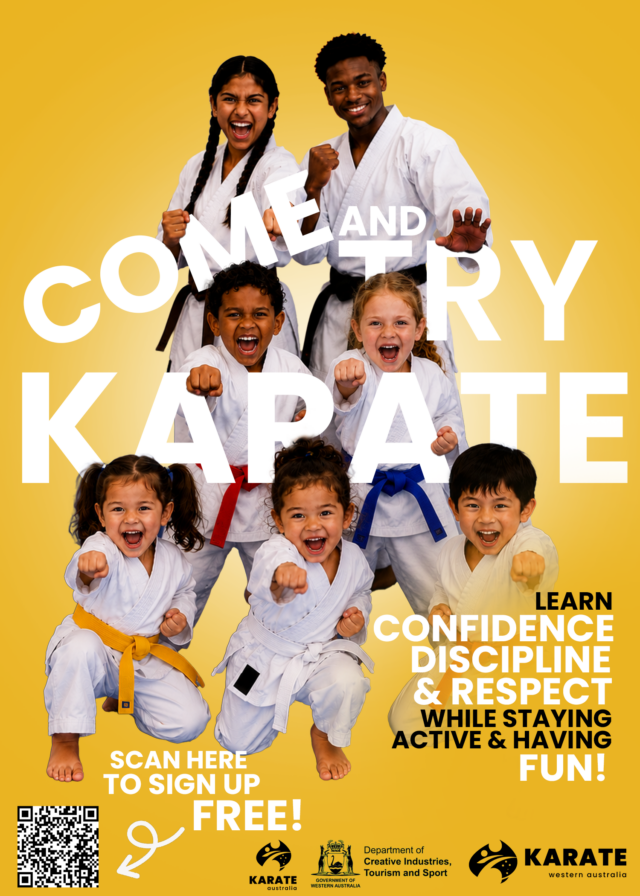 Discover Karate at the Karate WA Statewide Come & Try Day